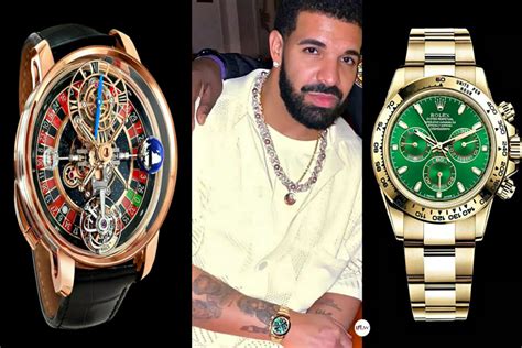 drake's watch collection